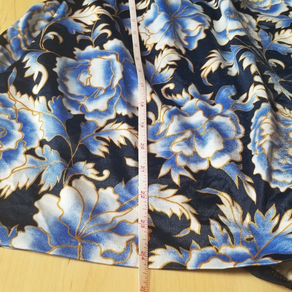 Sz 22W Swimdress Navy Blue Rose - Picture 16 of 16